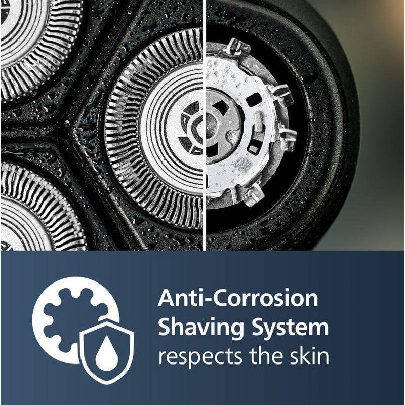 slide 8 of 12, Philips Norelco Wet & Dry Men's Rechargeable Electric Shaver 3600 - S3243/91, 1 ct