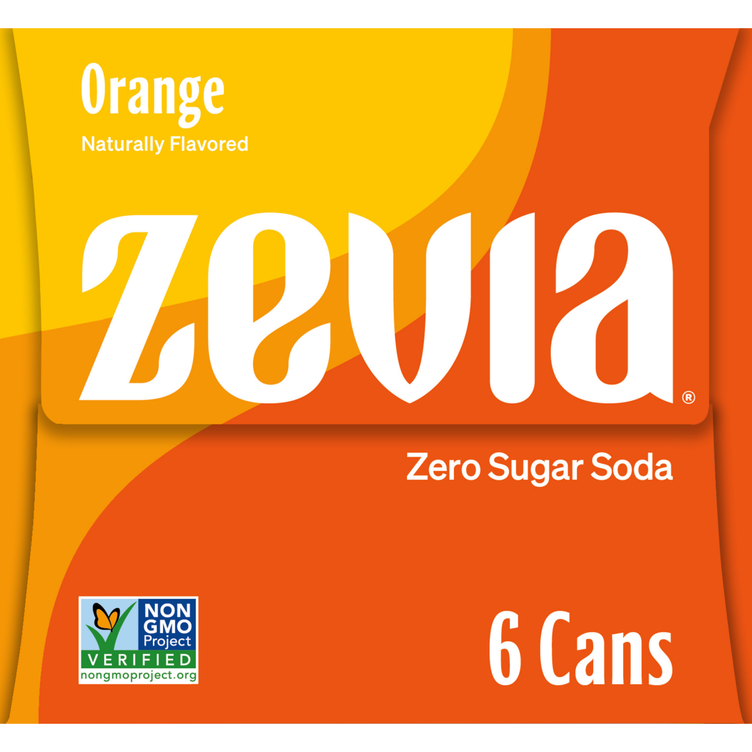 slide 4 of 5, Zevia Zero Orange Soda - 6 ct, 6 ct; 12 fl oz