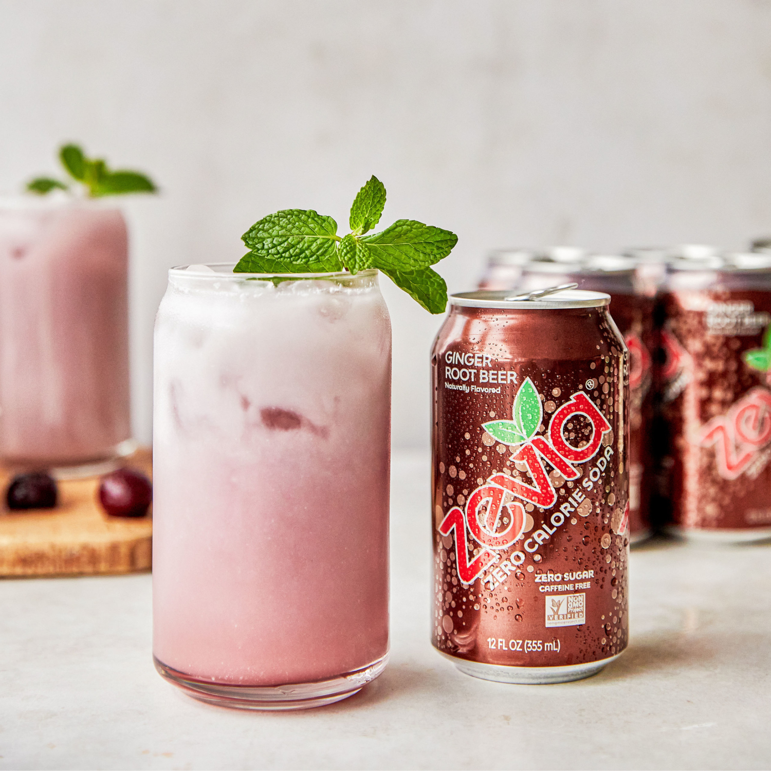 slide 5 of 6, Zevia Zero Sugar Ginger Root Beer Soda- 6 ct; 12 oz, 6 ct; 12 oz