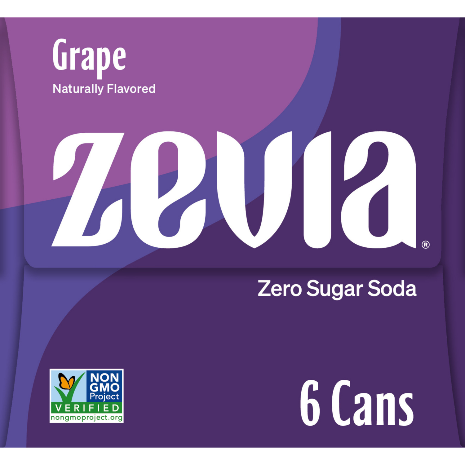 slide 3 of 4, Zevia Zero Sugar Grape Soda- 6 ct; 12 fl oz Cans, 6 ct; 12 fl oz