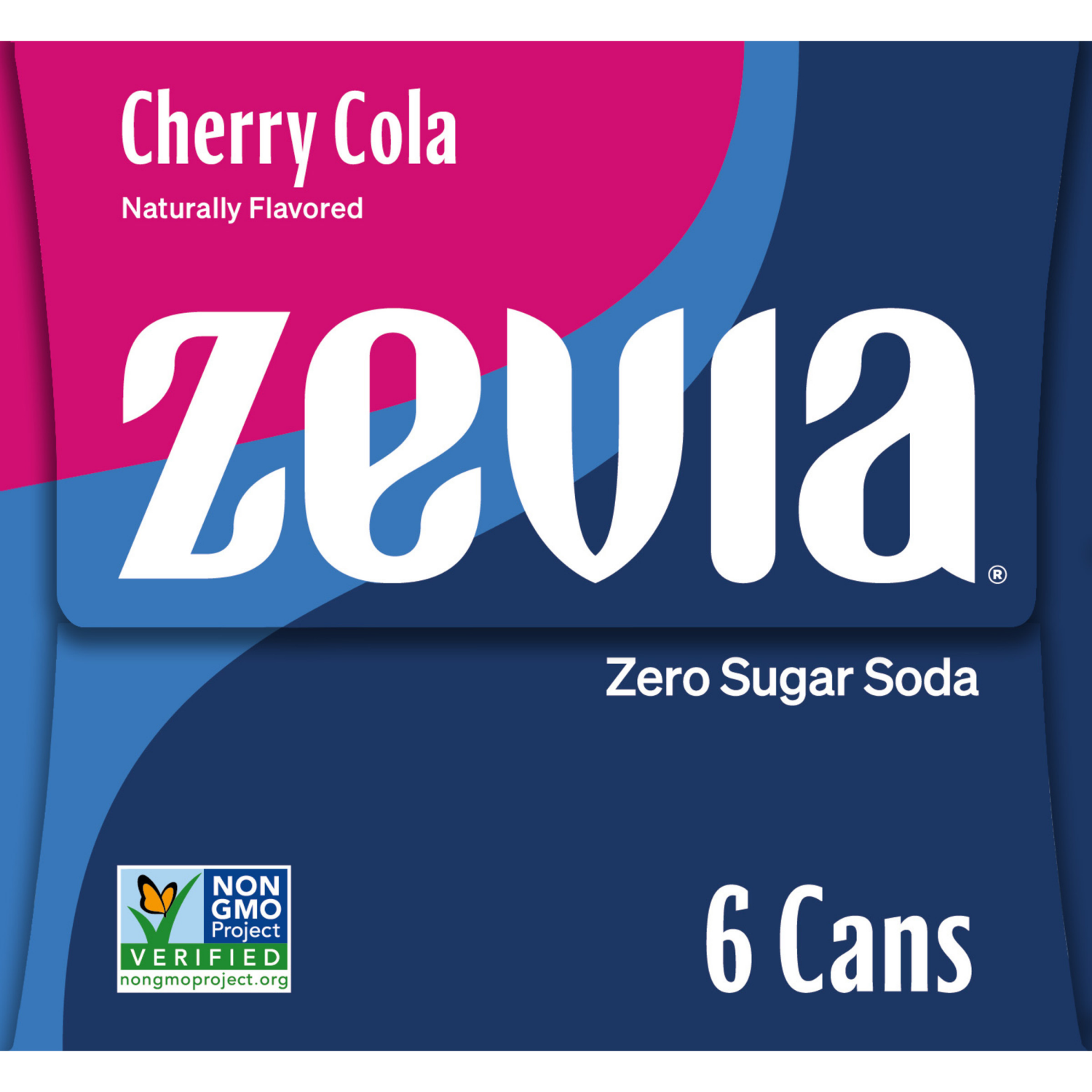 slide 3 of 5, Zevia Zero Sugar Cherry Cola Soda 6 - 12 fl oz Cans, 6 ct; 12 oz