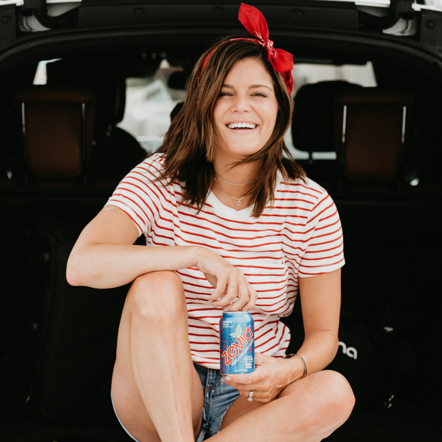 slide 4 of 5, Zevia Zero Sugar Cherry Cola Soda 6 - 12 fl oz Cans, 6 ct; 12 oz