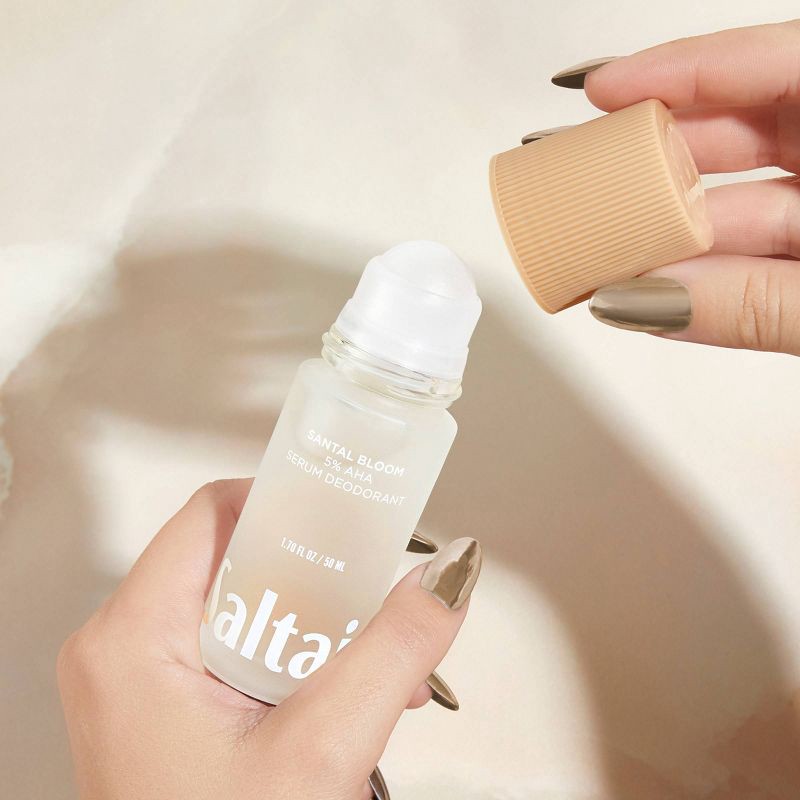 slide 3 of 5, Saltair Santal Bloom Serum Gel Deodorant - 5% AHA - 1.7floz, 1 ct