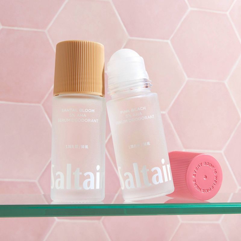 slide 4 of 5, Saltair Santal Bloom Serum Gel Deodorant - 5% AHA - 1.7floz, 1 ct
