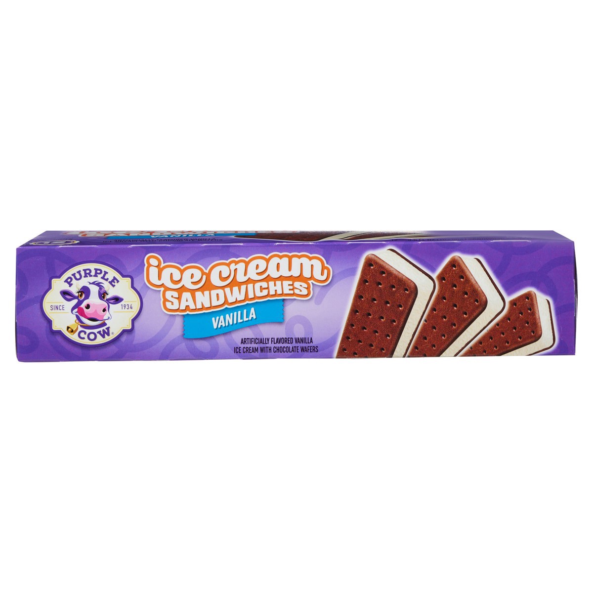 slide 17 of 29, Purple Cow Mini Vanilla Ice Cream Sandwiches, 16 ct