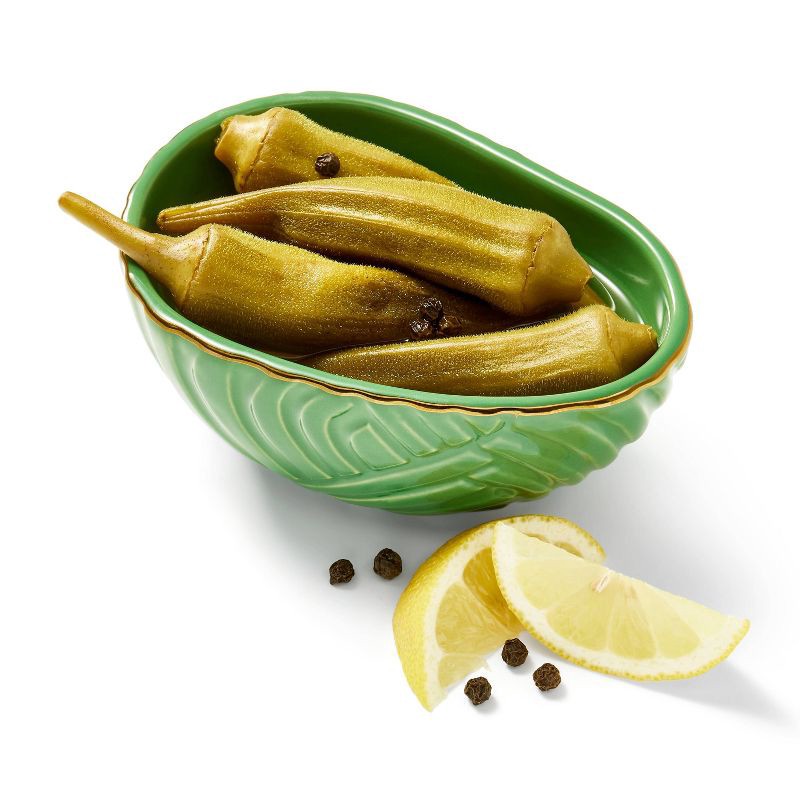 slide 2 of 3, Tabitha Brown for Target Vegan Peppered Lemon-Flavored Pickled Okra - 16oz - Tabitha Brown, 16 oz