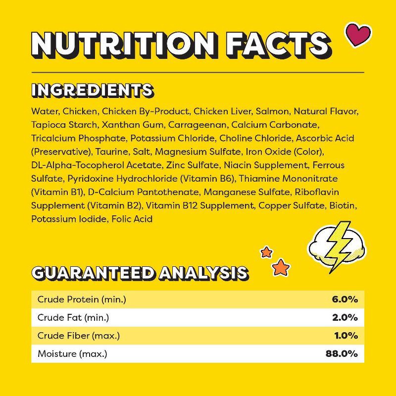 slide 4 of 11, Temptations Cat Treats Lickable Spoons with Chicken and Salmon - 1.41/4ct, 1.41/4 ct