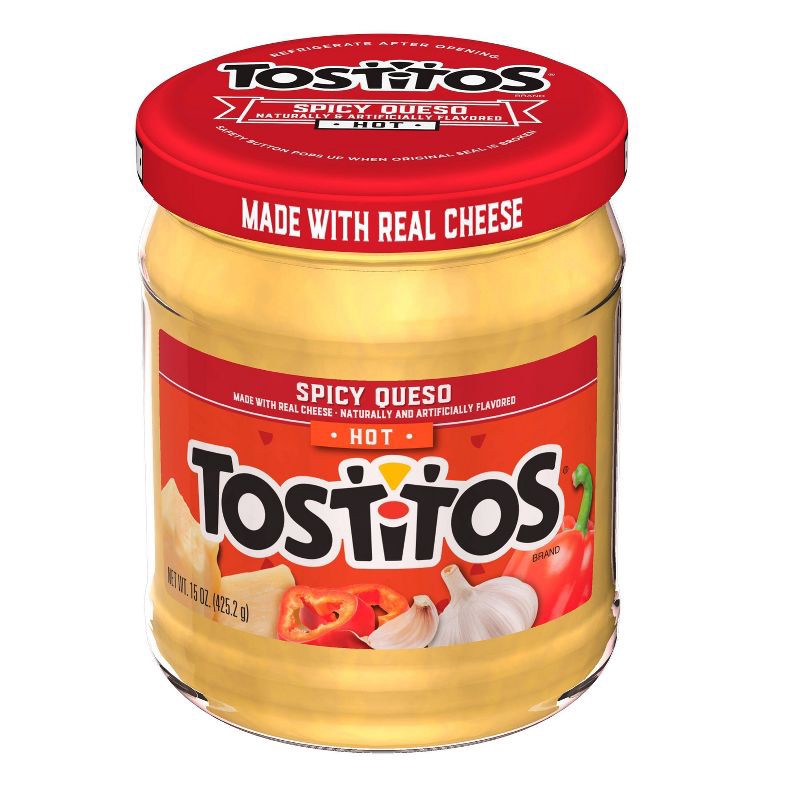 slide 2 of 6, Tostitos Spicy Queso Dip -15oz, 15 oz