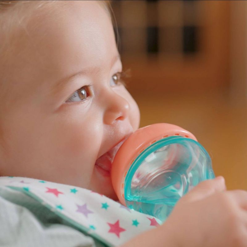 slide 3 of 10, Nuby 6oz Mini Gripper Portable Drinkware - 2ct, 2 ct; 6 oz