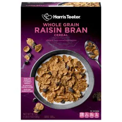 Harris Teeter Whole Grain Raisin Bran Cereal