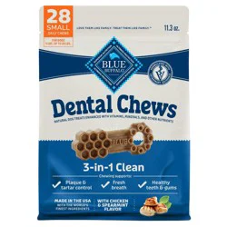 Blue Buffalo Dental Chew Small Flavored Dog Treat - 11.3oz