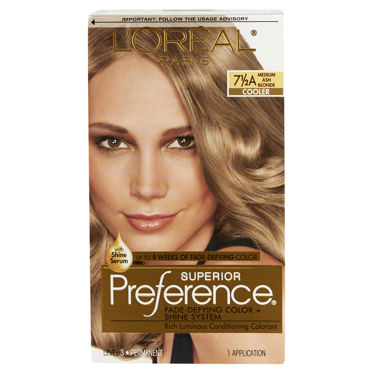 slide 1 of 8, L'Oréal Superior Preference Fade-Defying Color + Shine System - 7.5A Medium Ash Blonde, 1 ct