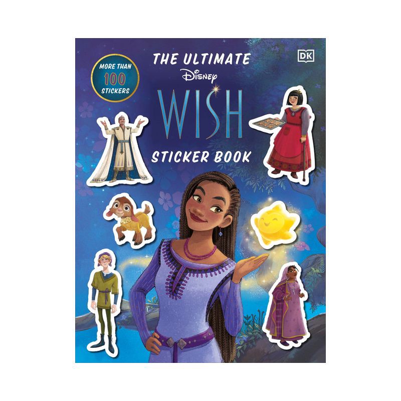 slide 1 of 1, Dorling Kindersley Disney Wish Ultimate Sticker Book - by DK (Paperback), 1 ct