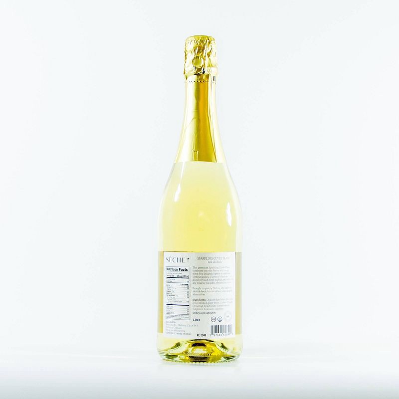 slide 2 of 4, Sechey Non-Alcoholic Sparkling Cuvee Blanc - 750ml Bottle, 750 ml