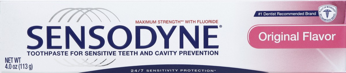 slide 3 of 5, Sensodyne Toothpaste 4 oz, 4 oz