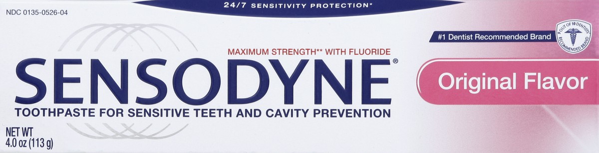 slide 1 of 5, Sensodyne Toothpaste 4 oz, 4 oz