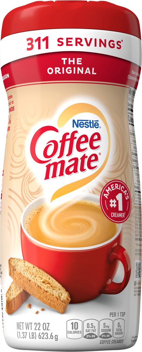 slide 6 of 7, Coffee mate Nestle Coffee mate Original Powdered Coffee Creamer, 22 oz