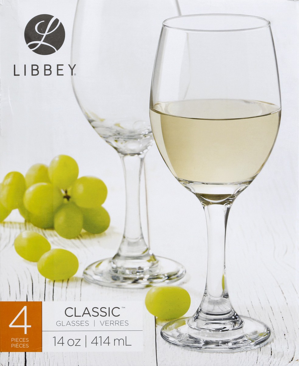 slide 1 of 5, Libbey Glasses 4 ea, 4 ct