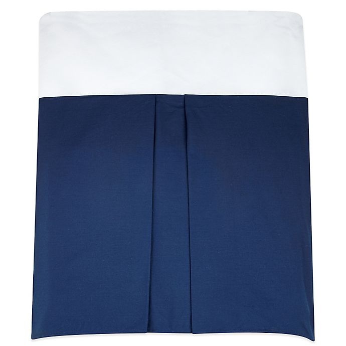 slide 1 of 2, Nautica Kids Mix & Match Crib Skirt - Navy, 1 ct