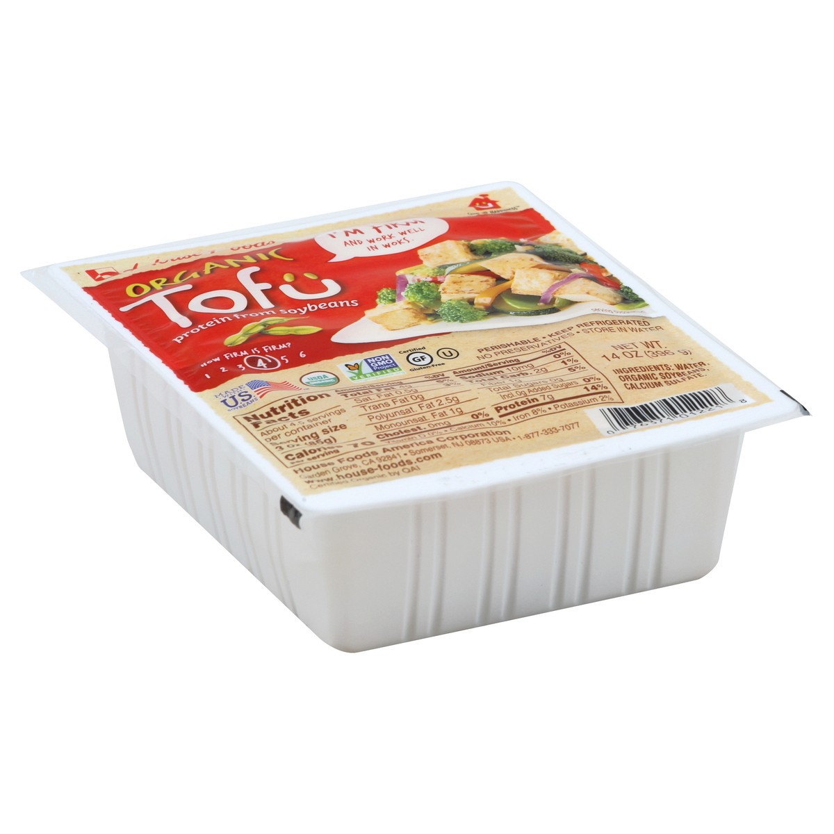 slide 2 of 7, House Foods House Food Organic Tofu, 14 oz