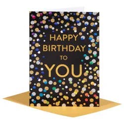 Papyrus Happy Birthday to You Greeting Card, 1 ea