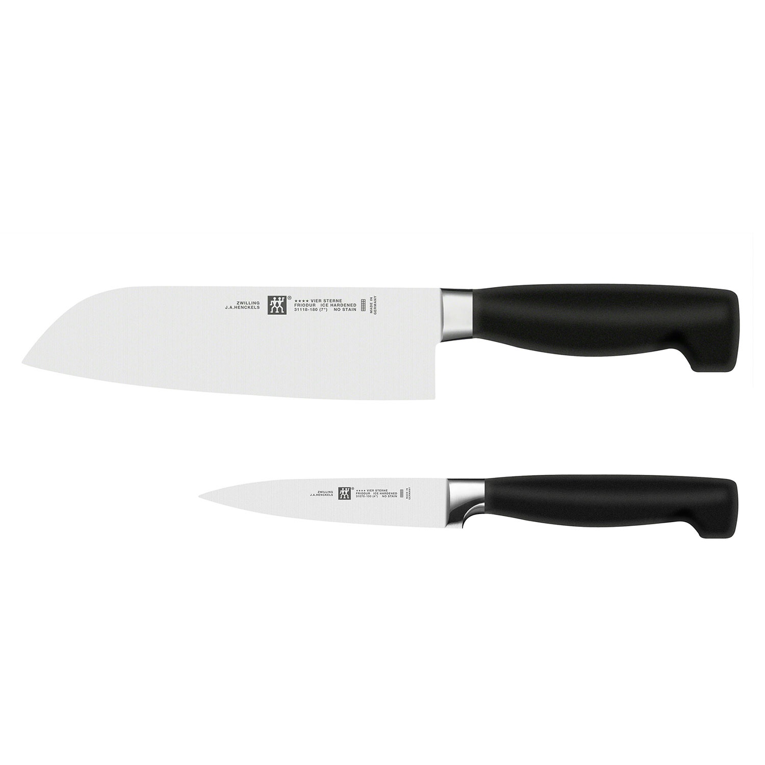 slide 1 of 1, Zwilling Four Star Prep Set, Santoku and Paring Knife, 2 ct