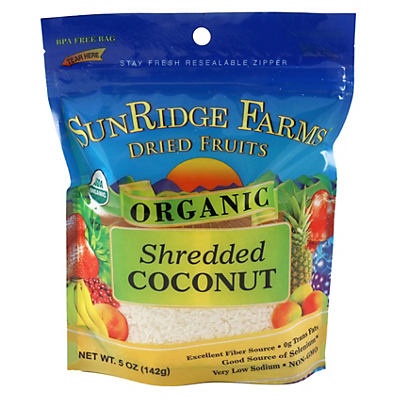 slide 1 of 1, SunRidge Farms Shredded Coconut, 5 oz