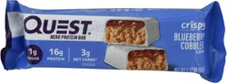 Quest Hero Protein Bar, Blueberry Cobbler Flavor, Crispy