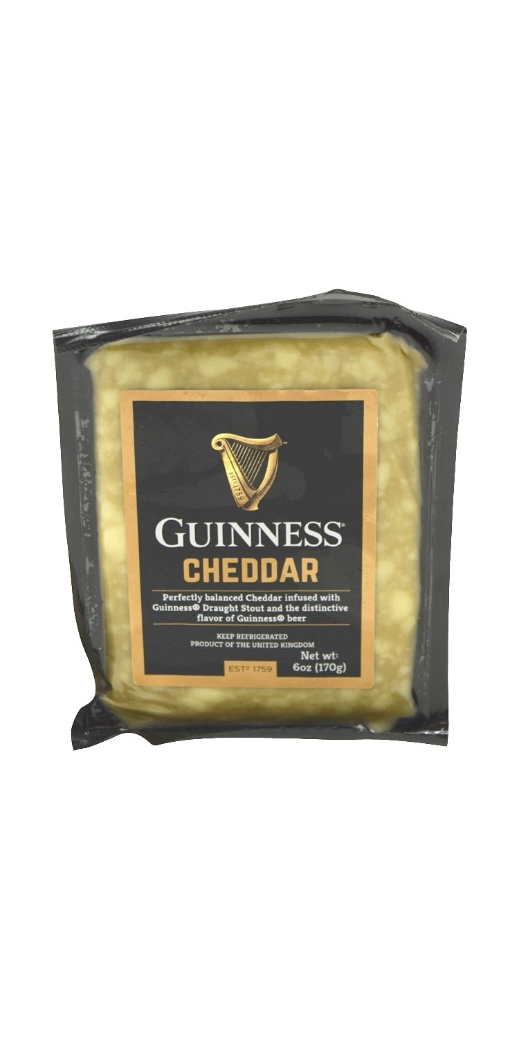 slide 1 of 1, Guinness Cheddar Cheese, 6 oz