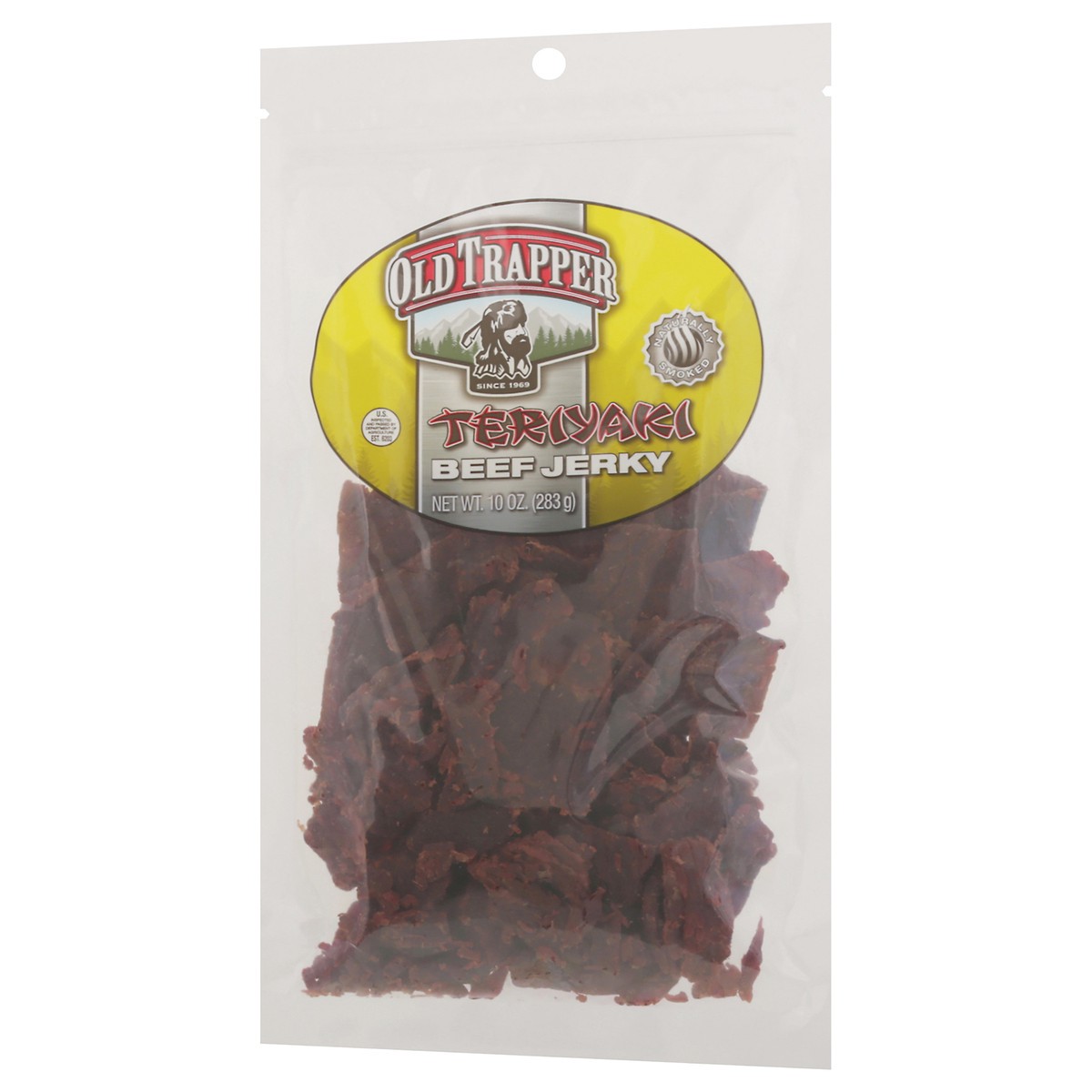 slide 11 of 13, Old Trapper Teriyaki Beef Jerky 10 oz, 10 oz