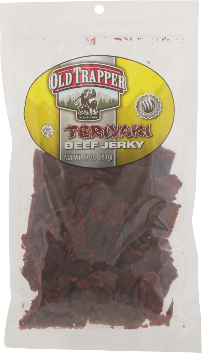 slide 5 of 13, Old Trapper Teriyaki Beef Jerky 10 oz, 10 oz