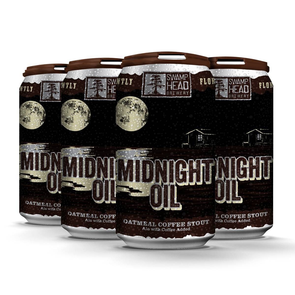 slide 1 of 1, Swamp Head Brewery Swamp Head Midnight Oil Oatmeal Coffee Stout Beer - 6pk/12 fl oz Cans, 6 ct; 12 oz
