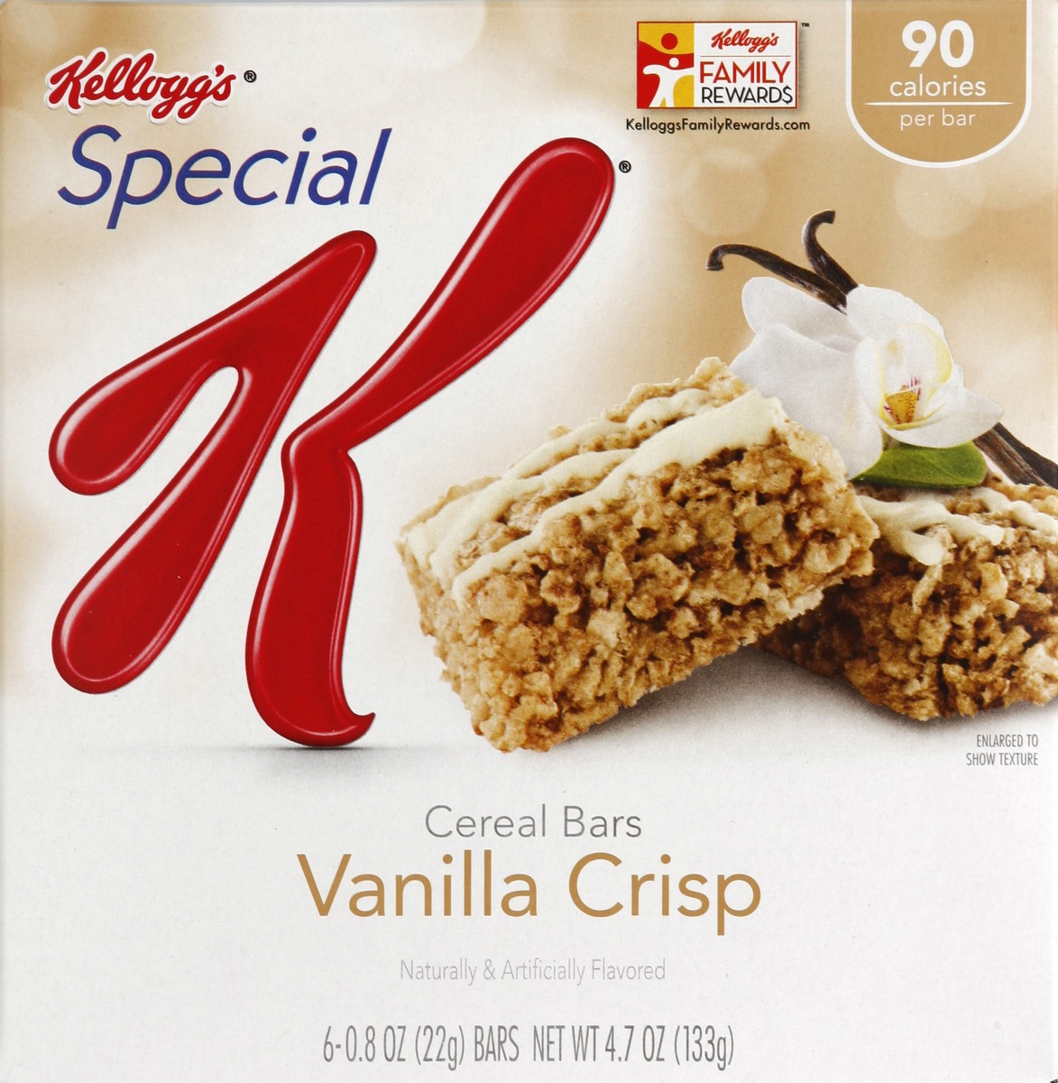 slide 5 of 6, Kellogg's Special K Vanilla Crisp Cereal Bars, 6 ct; 4.7 oz