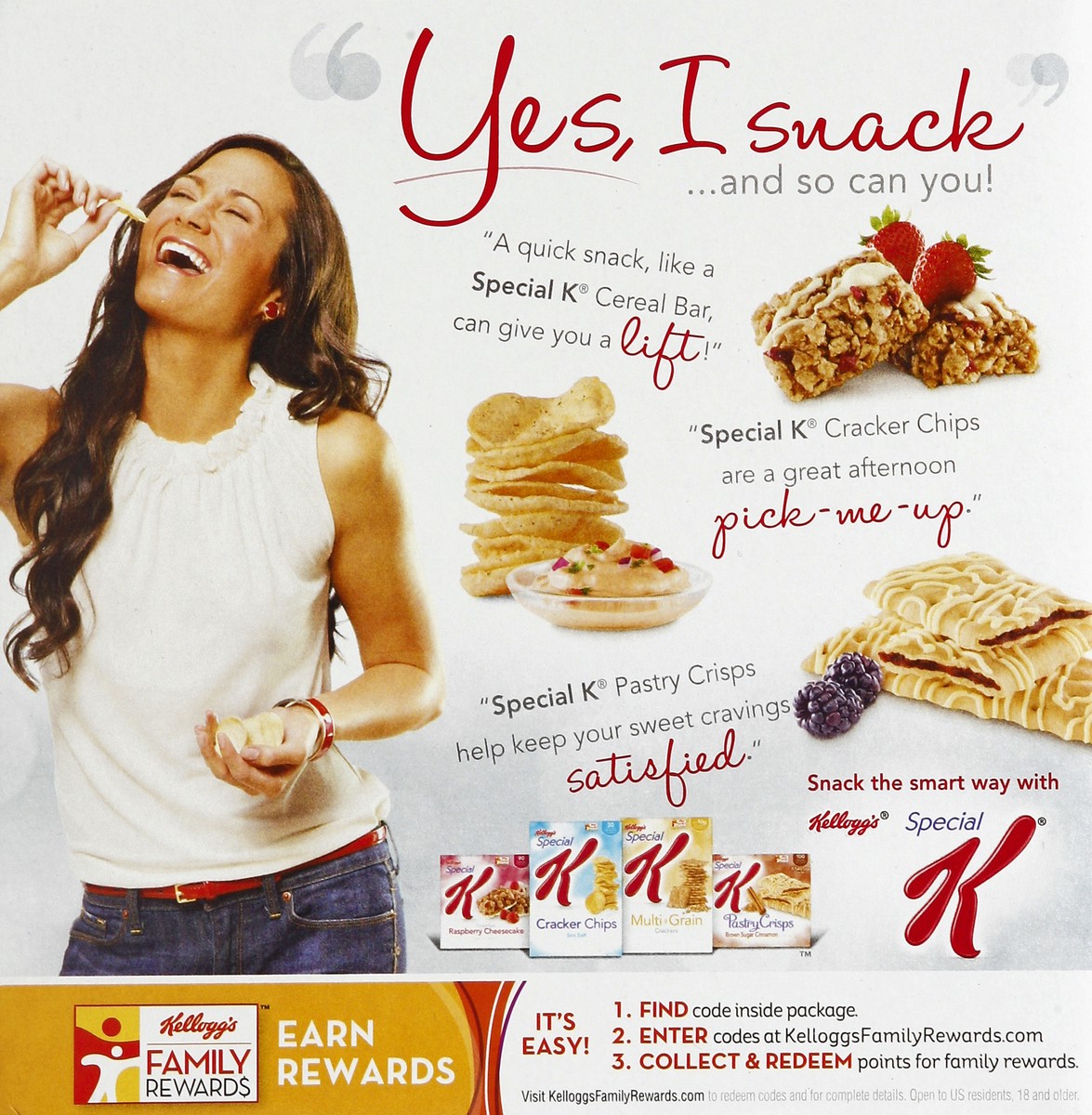 slide 6 of 6, Kellogg's Special K Vanilla Crisp Cereal Bars, 6 ct; 4.7 oz