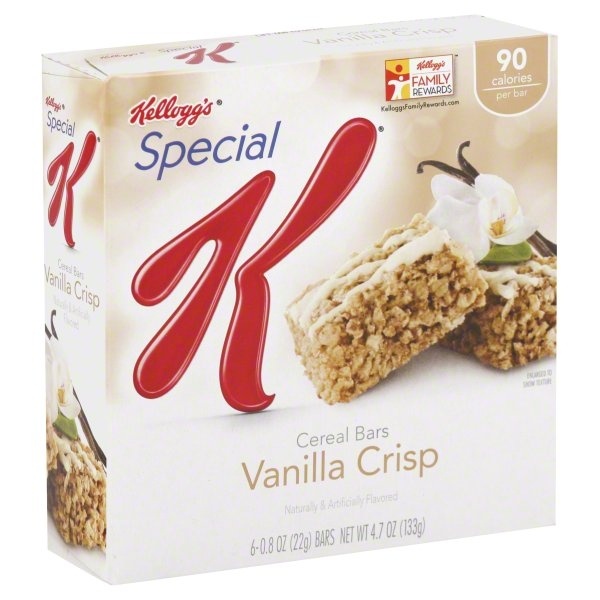 slide 1 of 6, Kellogg's Special K Vanilla Crisp Cereal Bars, 6 ct; 4.7 oz