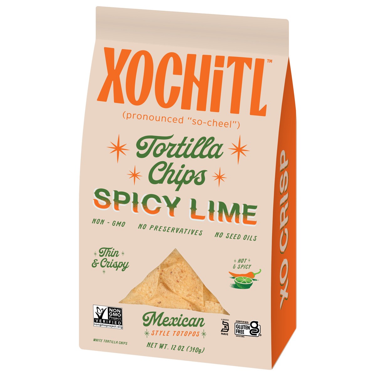 slide 2 of 4, Xochitl Corn Chips - 12 oz, 12 oz