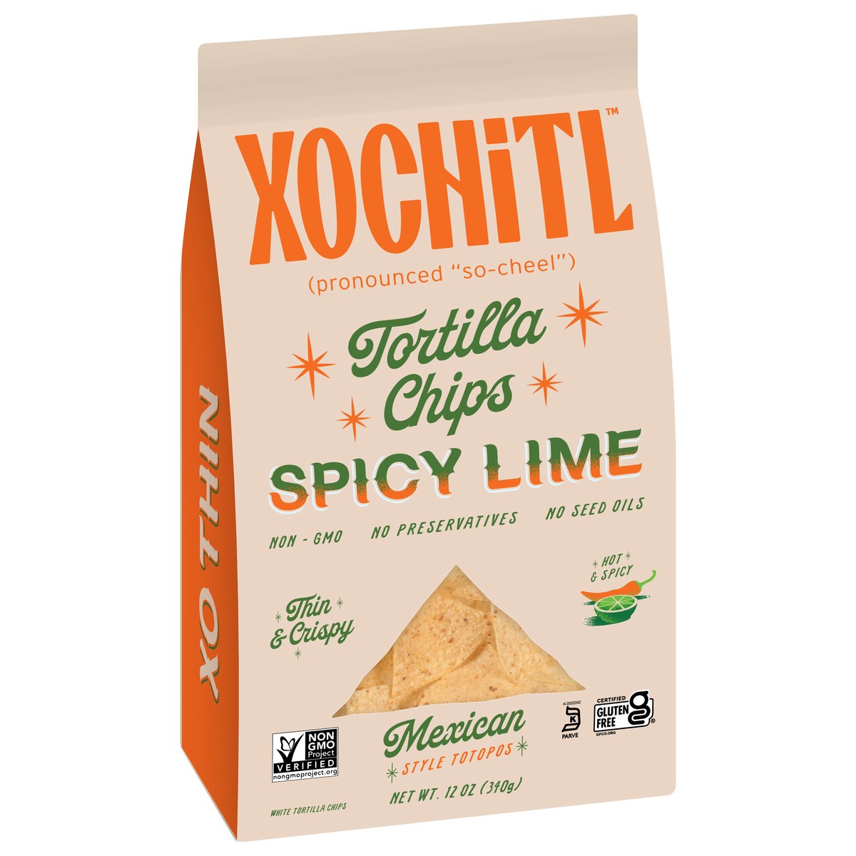 slide 4 of 4, Xochitl Corn Chips - 12 oz, 12 oz