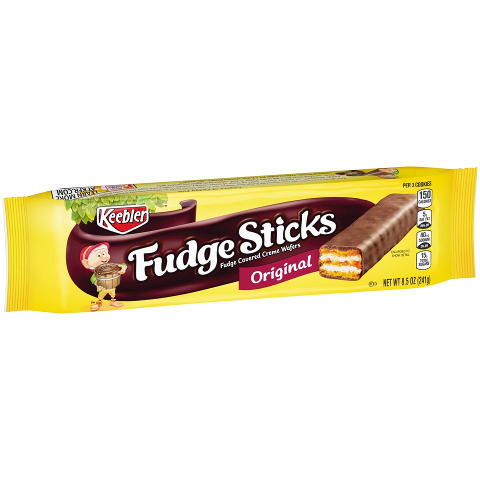 slide 2 of 7, Keebler Fudge Sticks, 8.5 oz