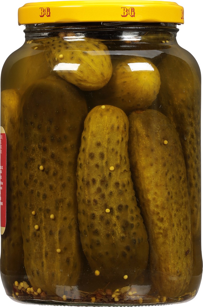 slide 9 of 10, B&G New York Deli Style Pickles 32 fl oz, 32 fl oz