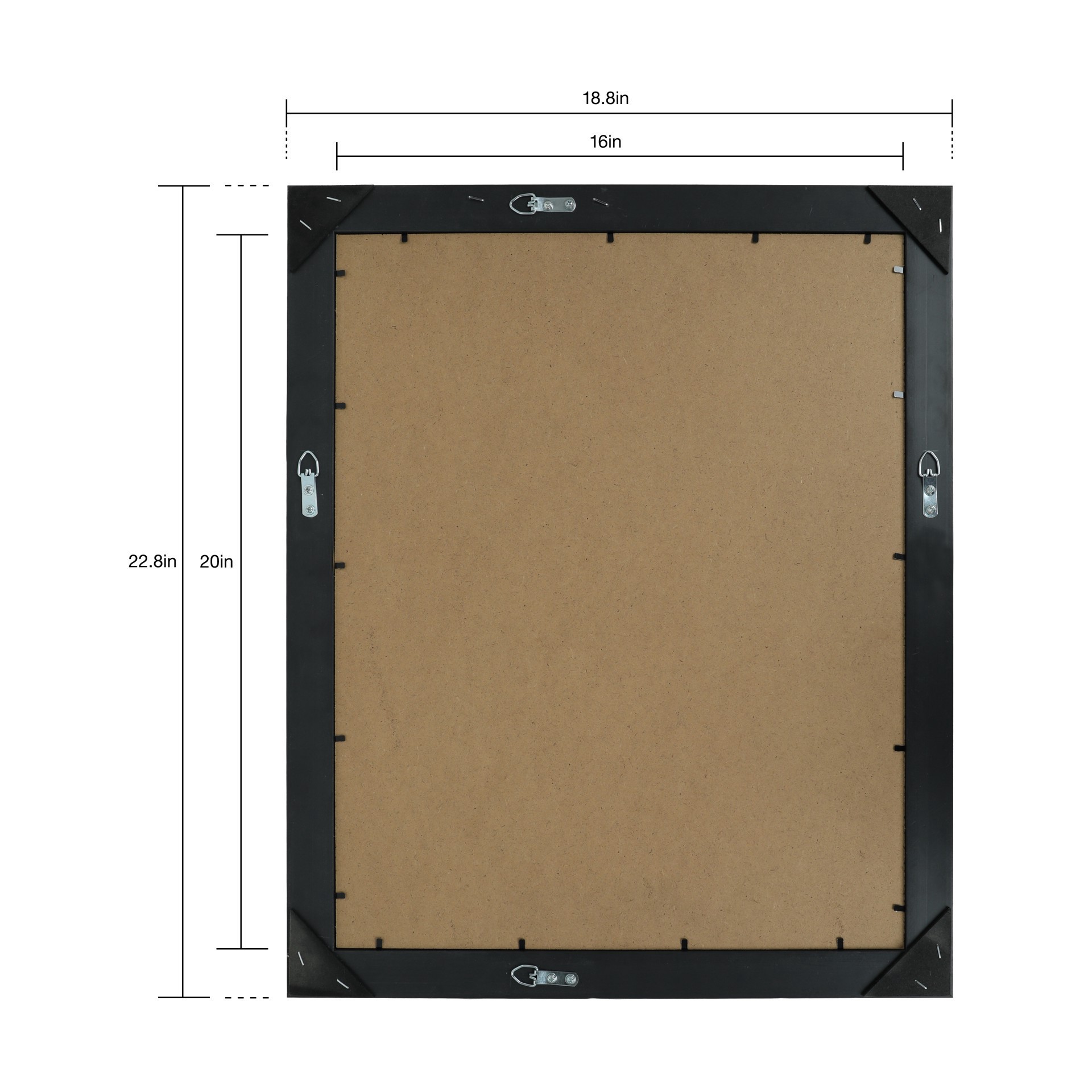 slide 6 of 6, Home Bronze Frame With Double Mat By Studio Decor, 12 in x 16 in mat