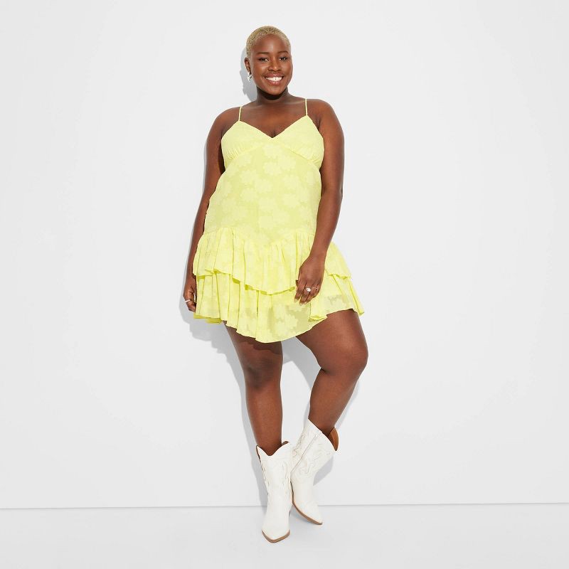 Lemon skater dress best sale