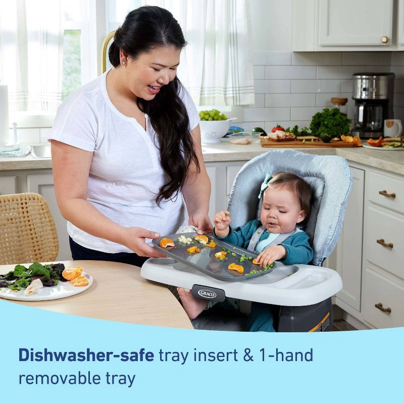 slide 5 of 7, Graco Made 2 Grow 5-in-1 High Chair, 1 ct