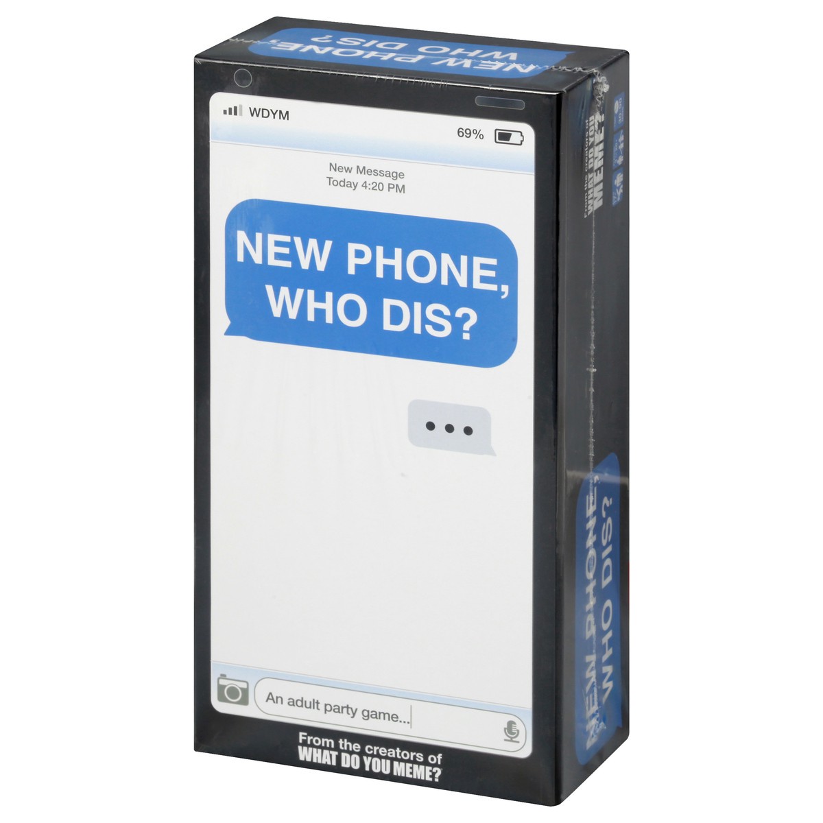 slide 11 of 11, New Phone, Who Dis? Ages 17+ Adult Party Game 1 ea, 1 ct