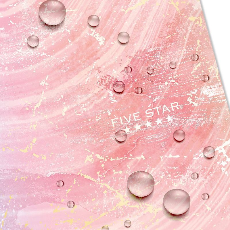 slide 3 of 7, Five Star 4 Pocket Paper Folder Daydream Portfolio: Multicolored, 3 Hole Punched, 150 Sheet Capacity, Stationery & Office, School Supplies, 1 ct