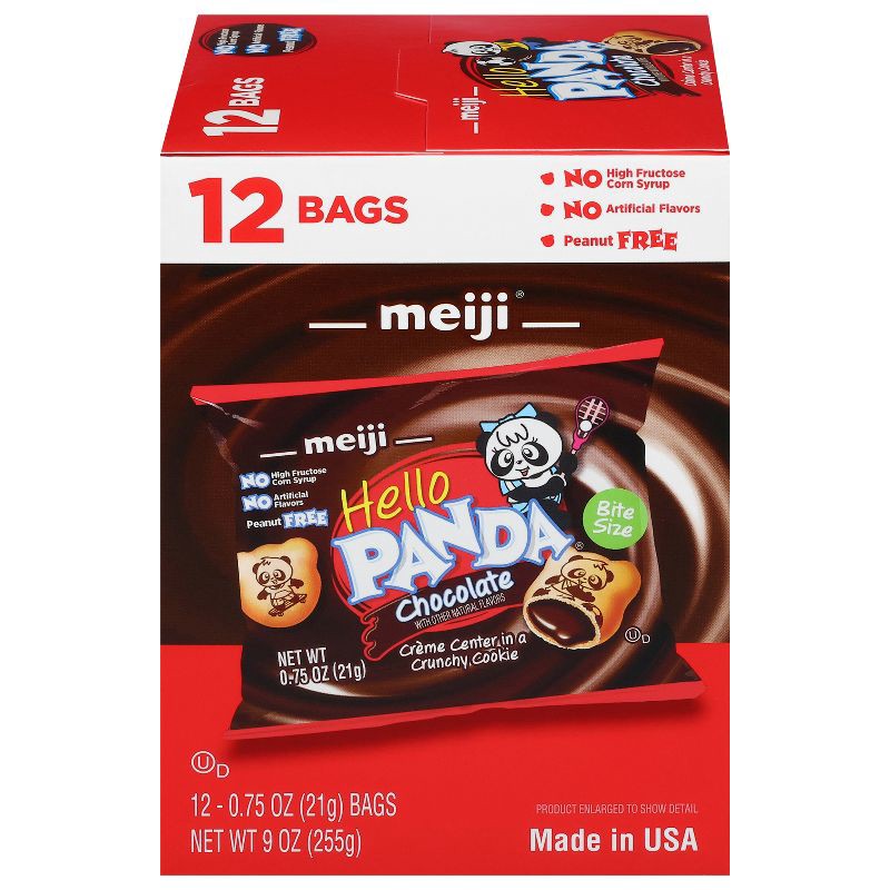 slide 1 of 8, Hello Panda Chocolate Snack Box - 9oz/12ct, 12 ct; 9 oz