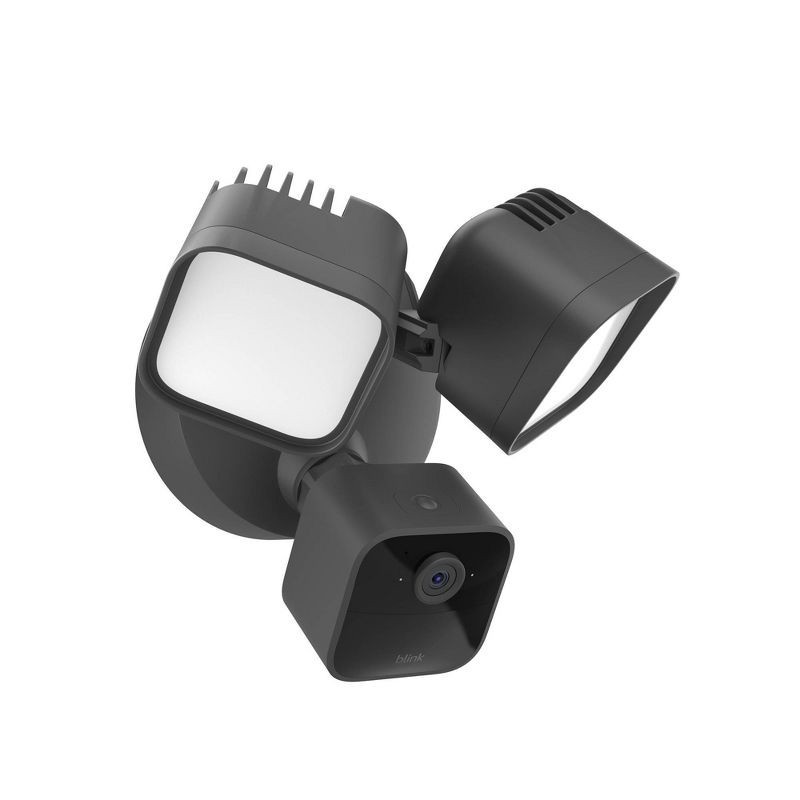 slide 2 of 5, Amazon Blink Wired Floodlight Camera - Black, 1 ct