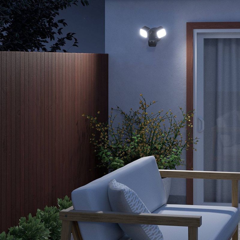 slide 5 of 5, Amazon Blink Wired Floodlight Camera - Black, 1 ct