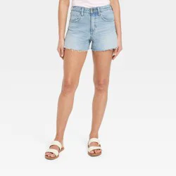 Women's High-Rise 90's Cutoff Jean Shorts - Universal Thread™ Medium Wash 6