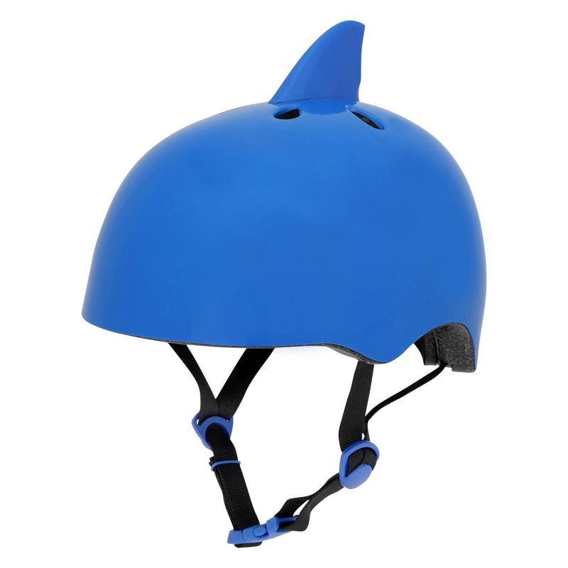 slide 14 of 14, Raskullz Cling Shark Child Helmet - Blue, 1 ct