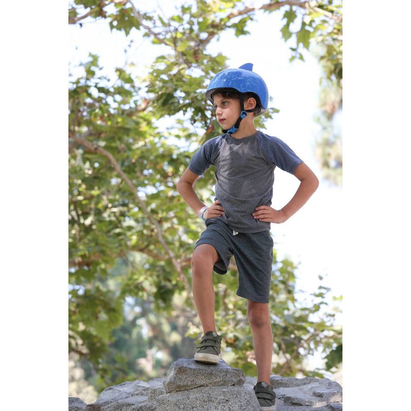 slide 11 of 14, Raskullz Cling Shark Child Helmet - Blue, 1 ct